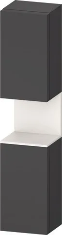Duravit Qatego Hochschrank Graphit Matt 400x360x1760 mm - QA1346R84490010 QA1346R84490010