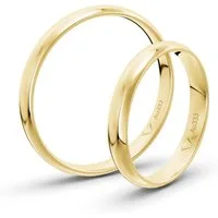 mosa & co. Trauring mit Gravur Classic Gold 333 mit 3mm Breite im Paarpreis (Eheringe, 2-tlg., 2 Trauringe)