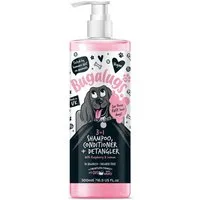 Bugalugs Tiershampoo Bugalugs Hundeshampoo 3in1 Conditioner Entwirrer Himbeer Zitrone Duft, 500 ml, (1-St), pH neutral, Hundeshampoo, mit Vitaminen, 3in1 Formel
