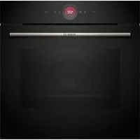 BOSCH Einbaubackofen Serie 8 HBG7221B2, mit Teleskopauszug nachrüstbar, Hydrolyse, Air Fry für knusprige Lebensmittel & Reinigungsunterstützung
