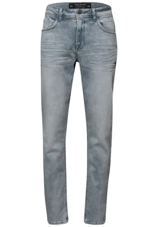 Street One - Slim Leg Jeans grau - Gr. - 32