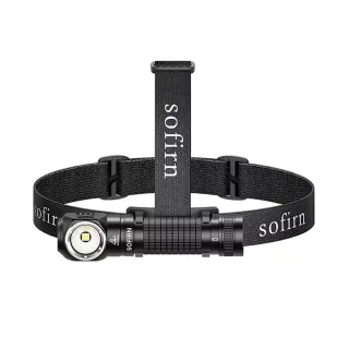 SOFIRN HS45 HP50 LED 3200lm Magnetic Cooling Fan LED Headlamp 223m 21700 USB C Rechargeable Flashlight with Intelligent