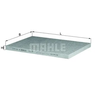 Mahle Aktivkohle-Innenraumfilter Opel Omega B LAK36