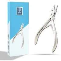 SMI Nagelzange Eckenzange für fußpflege Eckenagelzange Nagelzange für eingewachsen, ergonomisch