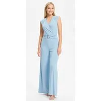 SWING Jumpsuit - Jumpsuit aus Jersey mit Zierschnalle Oberteil in figurbetonter Passform