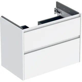 Geberit Renova Plan Unterschrank für Waschtisch, mit zwei Schubladen: 79.4x60.6x44.6cm, 504030011 504030011