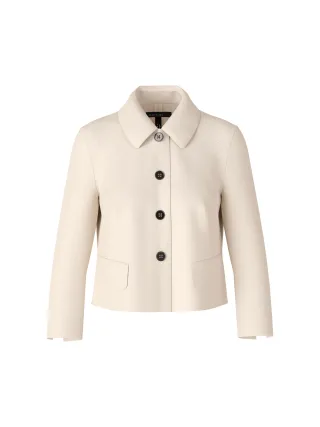 Marc Cain Additions - Kurzjacke mit Ärmelschlitzen smoke - Gr. - 44