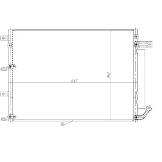 NRF Klimakondensator + Trockner Jeep Cherokee 350485