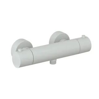 KLUDI OBJEKTA THERM Thermostat-Brausearmatur ohne Brausegarnitur Matt Light Blue 35200O438