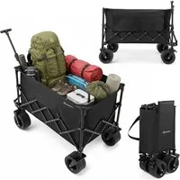 HyperMotion Handwagen HyperMotion Bollerwagen faltbar 200L Transportwagen Camping XL