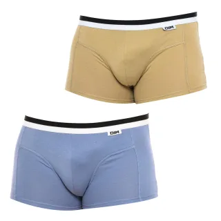 Pack-2 Boxershorts DIM Basic atmungsaktives Gewebe D05H2 für Männer modernes und elegantes Design