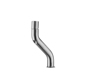 JEE-O Flow Stand-Waschtischarmatur, normale Version, edelstahl gebürstet, 500-1700 500-1700