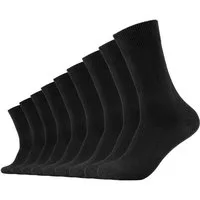 Camano Socken comfort (9 Paar) mit verstärktem Fersen- und Zehenbereich