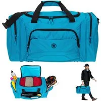 ELEPHANT Sporttasche Reisetasche Freizeittasche Damen Herren groß 55 cm Large, Color Sport Tasche Reise Sauna Fitness Gym + Flasche