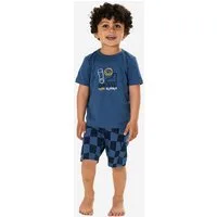 Schiesser Pyjama Nightwear (2 tlg) Schlafanzug, Pyjama Set, Nachtwäsche