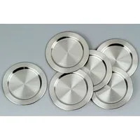 APS Glasuntersetzer ROLLO, Set, 6-tlg., Edelstahl 18/8, Ø 12 cm