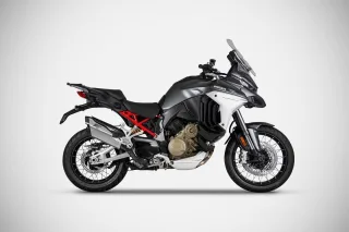 Sport Auspuff ZARD Titan m. Carbonendkappe Ducati Multistrada V4 / V4 S Bj.2021-2023 EURO5 +ABE