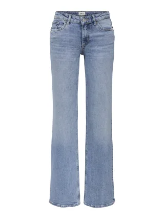 ONLY - ONLJUICY LW WIDE LEG DNM REA365 NOOS Light Blue Denim - Gr. - 32