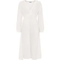 Zwillingsherz Maxikleid Maxikleid Baumwolle Musselin