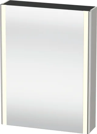 Duravit XSquare Spiegelschrank Betongrau 600x155x800 mm - XS7111L07070000 XS7111L07070000