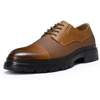 Allthemen Schnürschuh Herren Schnürschuhe Business Sneaker für Büro Freizeit Anzugschuhe