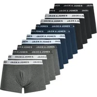 Jack & Jones Boxer Herren Boxershort 12er Pack Baumwolle (Packung, 12er Pack)