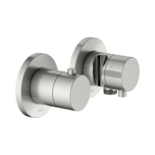 Keuco Thermostat Unterputz Edition 400 51553, 3-W m.Schlauchan./Br.halt. Edel.-fin., 51553061231 51553061231