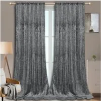 BTTO V&G Vorhang Gardinen Blickdicht Vorhang Samt Velvet Kräuselband (2 St), blickdicht, Vorhang Wohnzimmer