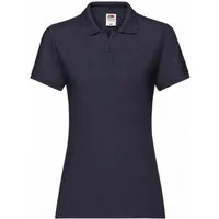Fruit of the Loom Poloshirt Lady-Fit Damen Premium Poloshirt