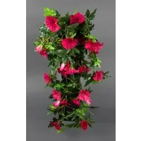 Kunstranke Petunienranke 65cm ZF Kunstpflanzen Kunstblumen künstliche Blumen Petunie, Seidenblumen Roß, Höhe 65 cm, Pink