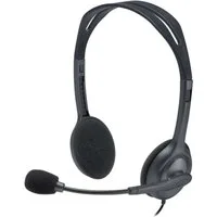 Logitech H111 Kopfhörer (Freisprechfunktion, Voice Assistant, nicht vorhanden)