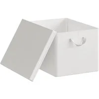 Woltu Aufbewahrungsbox (1 St., Set), mit Deckel, mit Griffen, faltbare Box für Kleidung Spielzeug