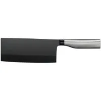 WMF Kochmesser Ultimate Black Chinesisches Kochmesser, 18,5 cm, perfekte Balance, ergonomischer Griff, sicherer Fingerschutz
