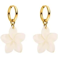 Purelei Paar Creolen Plumeria