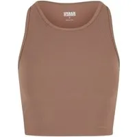 URBAN CLASSICS Muskelshirt Urban Classics Ladies Sports Top Rib Ladies Sports Top Rib (1-tlg)