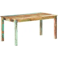 vidaXL Esstisch Esstisch Altholz Massiv 160x80x76 cm (1-St)