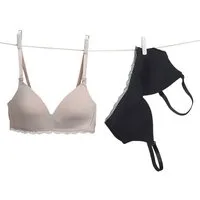 vertbaudet Still-BH bügellose Still-BHs aus Bambusviskose 2er-Pack
