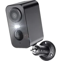 Topcony Überwachungskamera 3MP Überwachungskamera Außen/InnenAkku (Aussen, Außen/Innen, Außenbereich, drinnen, 2K Kamera Überwachung Kabellos WLAN Aussen IP Kamera Outdoor, 1-tlg., mit PIR Bewegungsmelder 2-Wege-Audio Farbige Nachtsicht Wasserdicht, 