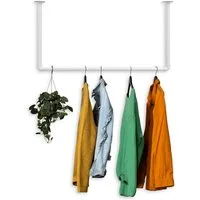 RSR Hangers Kleiderstange Milow Weiß Garderobe Garderobenstange U-Form