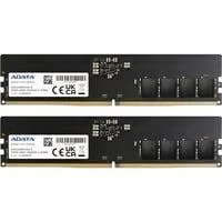DIMM 32 GB DDR5-4800 (2x 16 GB) Dual-Kit, Arbeitsspeicher schwarz, AD5U480016G-DT, Premier