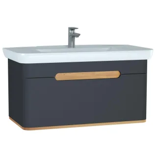 Vitra Sento Set 98 cm, 1 Lade, Anthrazit Matt, 60820 60820