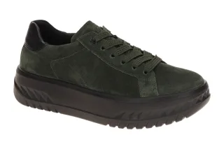 ara 12-46707 07 MONACO 2.0 Damenschuhe Gr?n/Schwarz Extra Weit - Bequeme Schn...