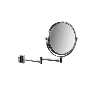 emco Kosmetikspiegel pure 2-armig, 1-/3-fach, rund D: 200 mm, chrom, 109400110 109400110