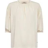 Mos Mosh T-Shirt MMJewi 3/4 Sleeve O-neck Tee