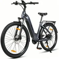 Vankel E-Bike Cityrad 29”×2,4 Zoll E-Fahrrad Damen u. Herren 720 WH Pedelec 48V 15AH 120 km, Kettenschaltung, Heckmotor, 720 Wh, (Beleuchtungsset mit Batterieladegerät, Batterieschlüssel, Werkzeug), Fat Mountain LG Akku All-Terrain Elektrofahrrad mit