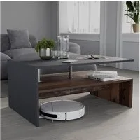 Vicco Couchtisch Amato, Anthrazit/Oldstyle, 90 x 52.6 cm (1-St)