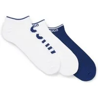 HUGO Sneakersocken 3P AS LOGO CC (3-Paar) mit Logodetails