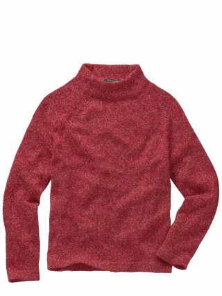 Mey & Edlich Herren Glut-Rollneck Rot 65 % Wolle, 18 % Baumwolle, 17 % Polyamid