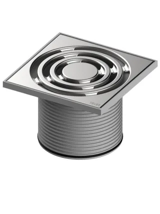 Tece drainpoint S Rostrahmen Kunststoff 150 x 150 inkl. Designrost, 3660003 3660003