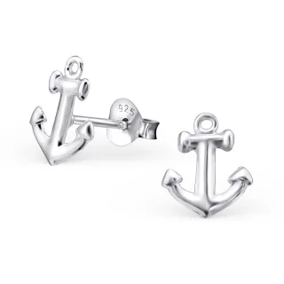 Anker Ohrringe aus 925 Silber